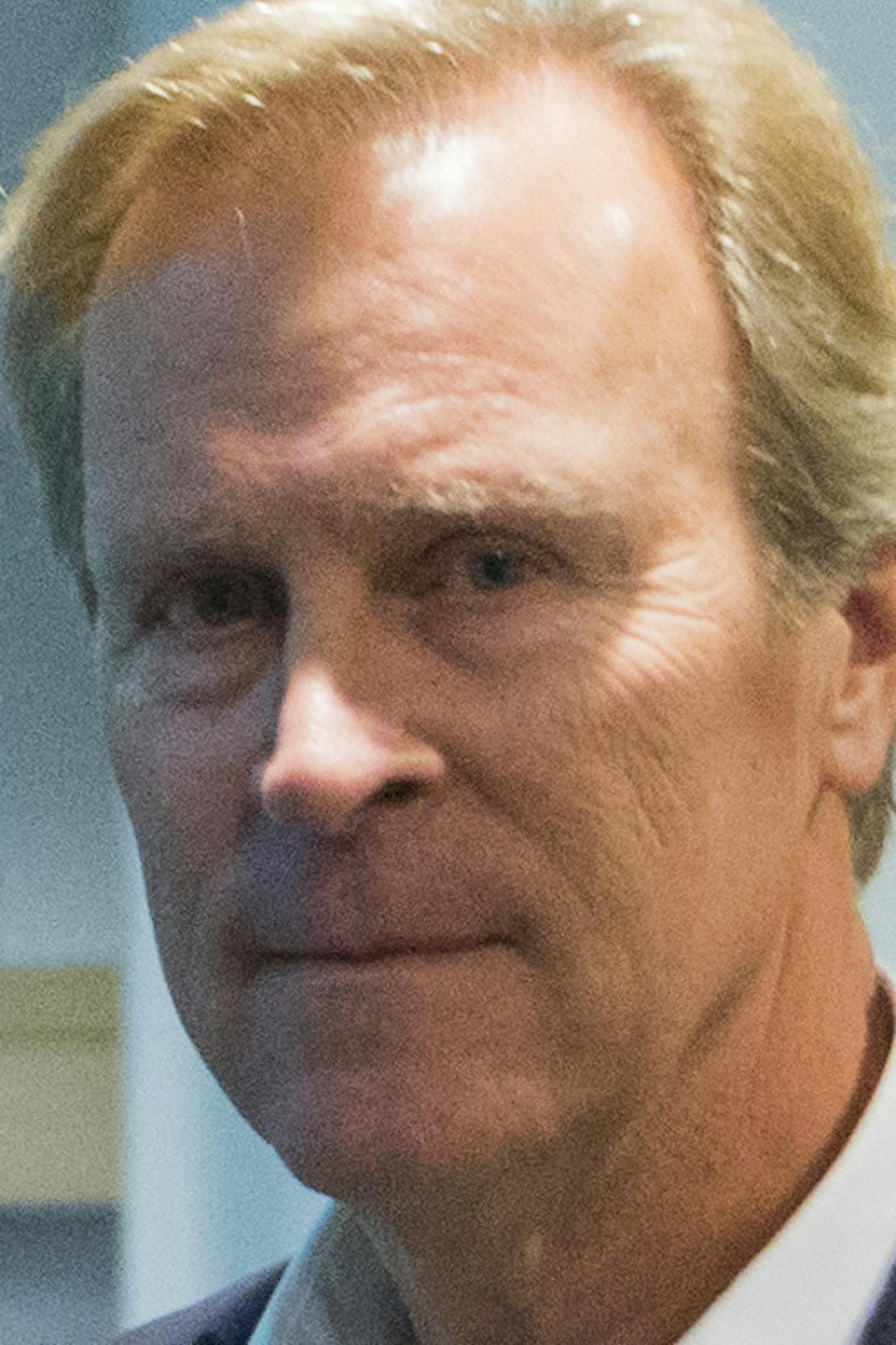 Former Starkey human resources manager Larry W. Miller left the Federal Courthouse on Friday afternoon. ] Mark Vancleave - mark.vancleave@startribune.com * Former Starkey Hearing Technologies executives saw their first day in Federal Court facing charges of sealing millions of dollars Friday, Sept. 23, 2016 in Minneapolis.- Four of the five business executives accused of stealing more than $20 million from Starkey Hearing Technologies pleaded not guilty to criminal fraud charges Friday. Jerome R