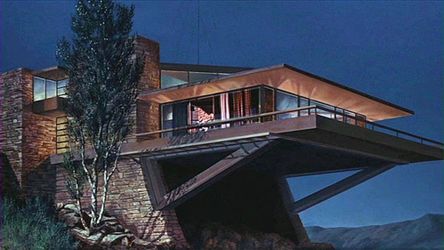 The house from the 1959 film North by Northwest