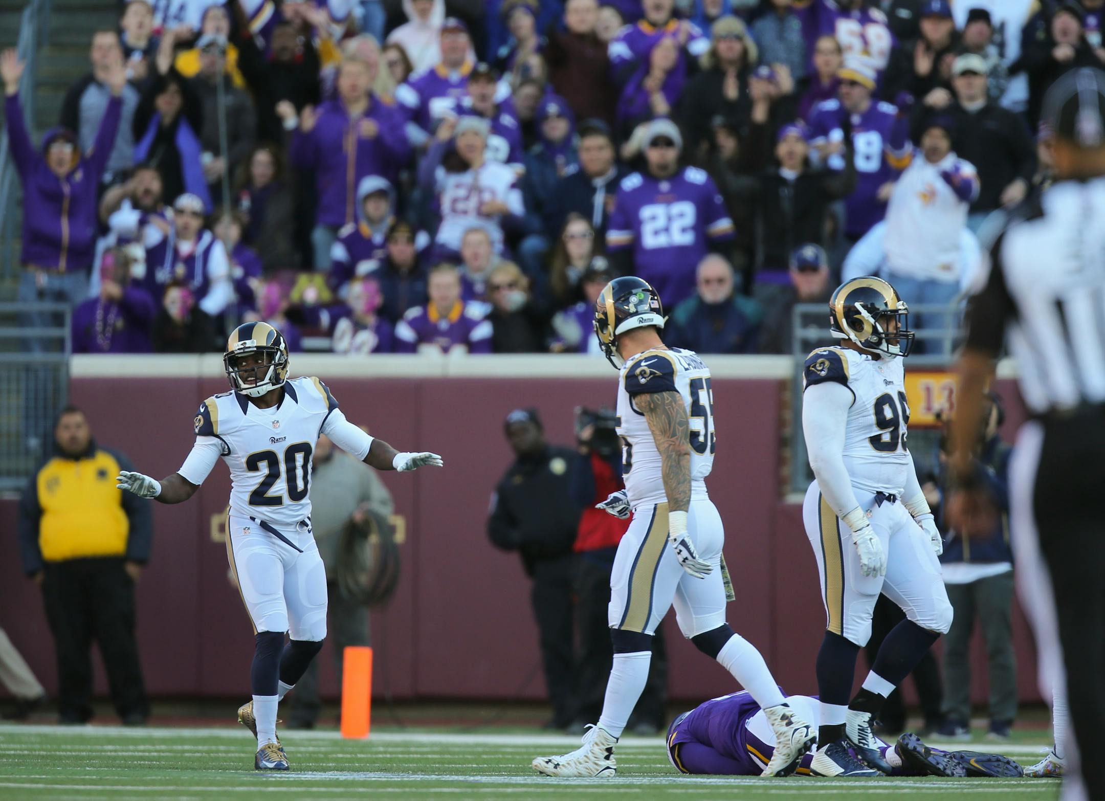 Lamarcus Joyner said of his it on Teddy Bridgewater: &#x201c;If you look at the play, it definitely wasn&#x2019;t an intentionally dirty play. I actually pulled up. It wasn&#x2019;t helmet to helmet. It&#x2019;s just football. Stuff like that happens sometimes.&#x201d;