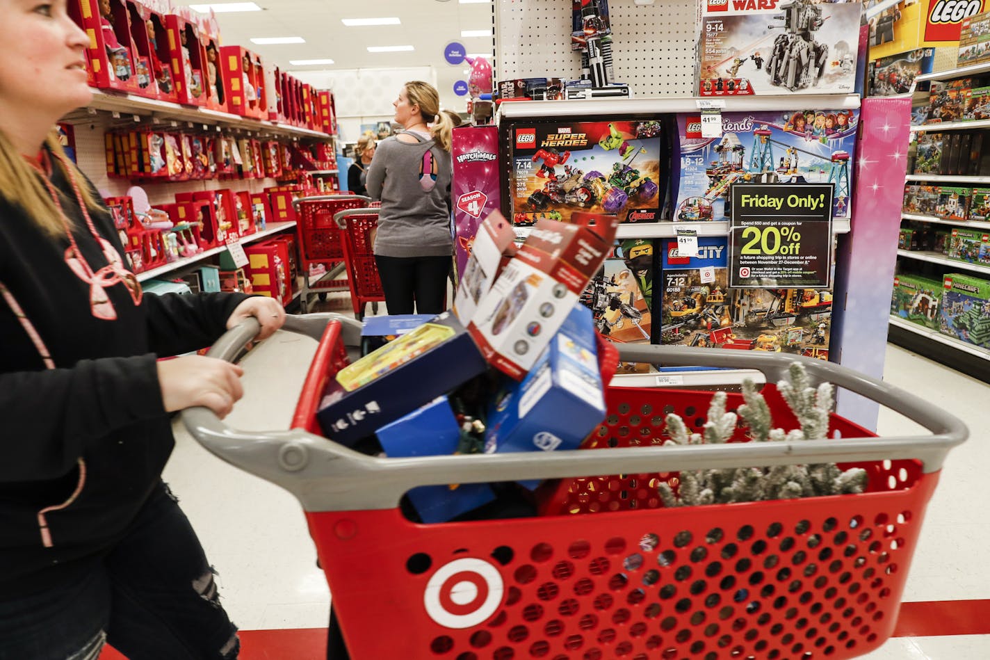 Target said Wednesday its comparable holiday sales grew 1.4%, not as much as expected and another sign that the holiday was lackluster for the nation's retailers.