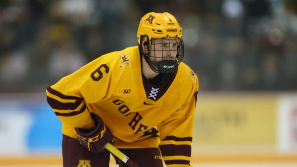Defenseman Mike Koster has helped the Gophers win eight games in a row.