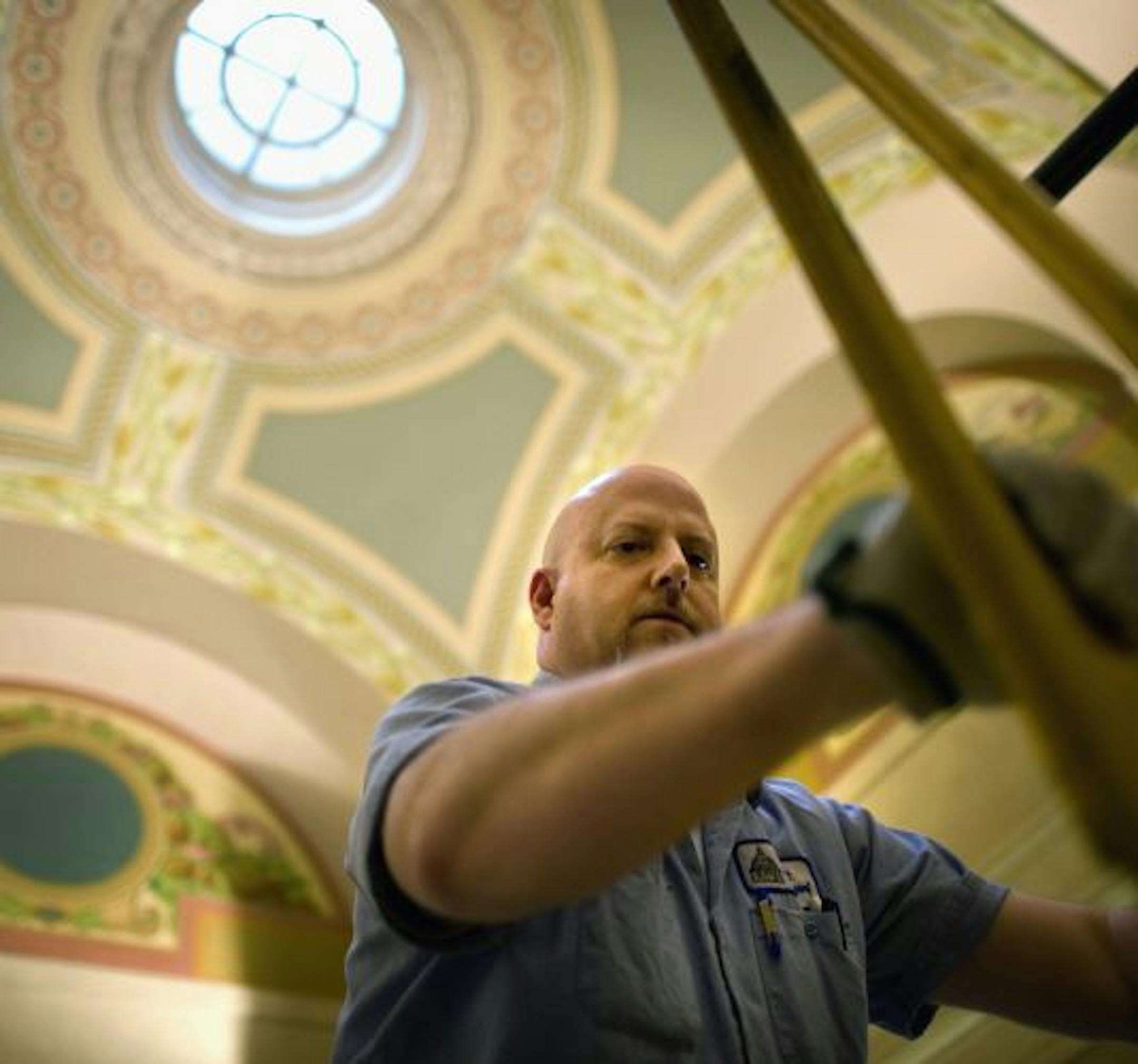 Minnesota public employees such as Dave Albien, a plant maintenance engineer, put 5 or 6 percent of their pay toward pensions.
