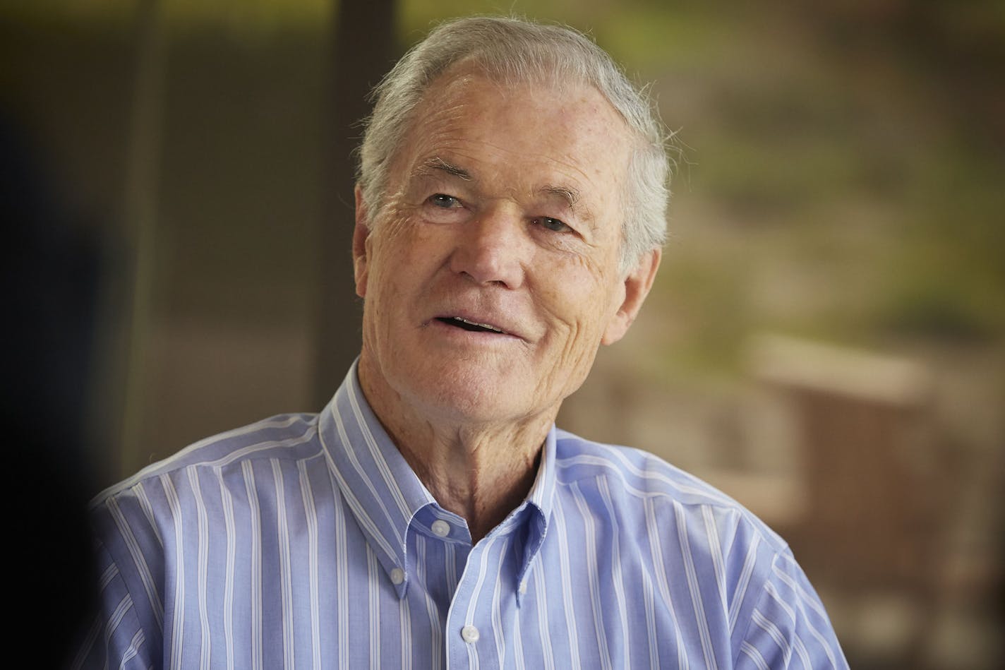 Richard Knowlton, former chairman and chief executive of Austin, Minn.-based Hormel Foods, led the company in the 1980s, a transformative period of growth marked by a painful meatpackers strike in 1985-86. Knowlton, shown here in a 2015 photo, died last week at age 86. He grew up in Austin, took his first job in the meatpacking plant at age 16 and rose to become CEO in 1979.