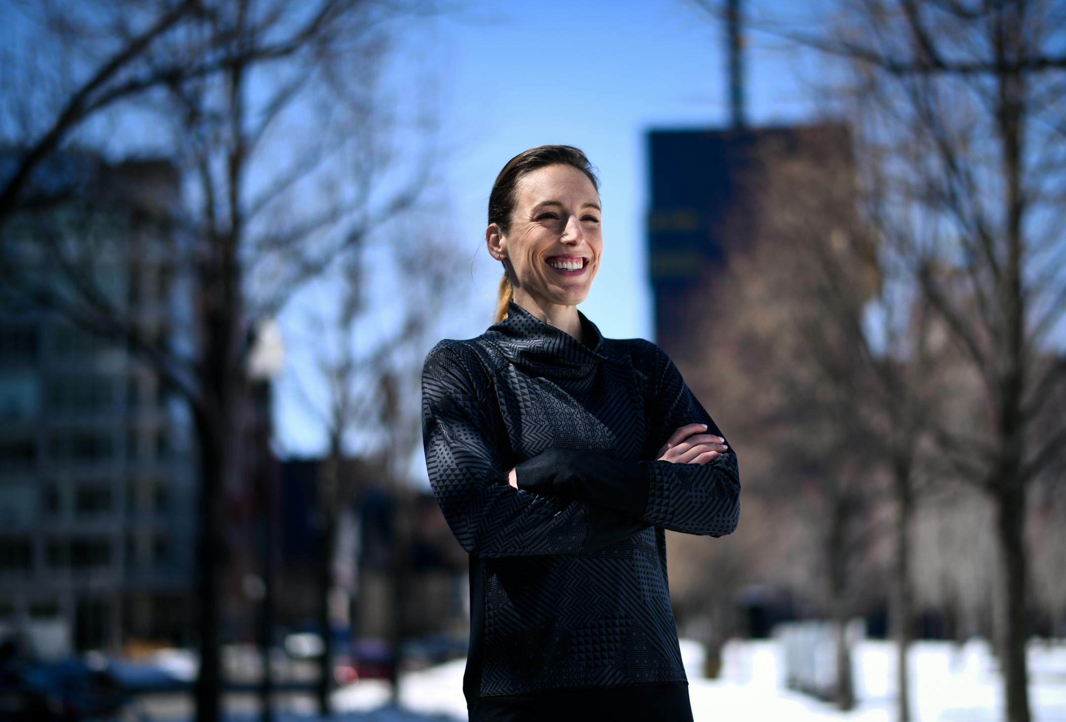 Gabe Grunewald, pictured in April 2018.