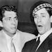 September 1949 Day and Time To Be Announced -- Dean Martin (left) and Jerry Lewis of NBC's "Martin and Lewis Show".