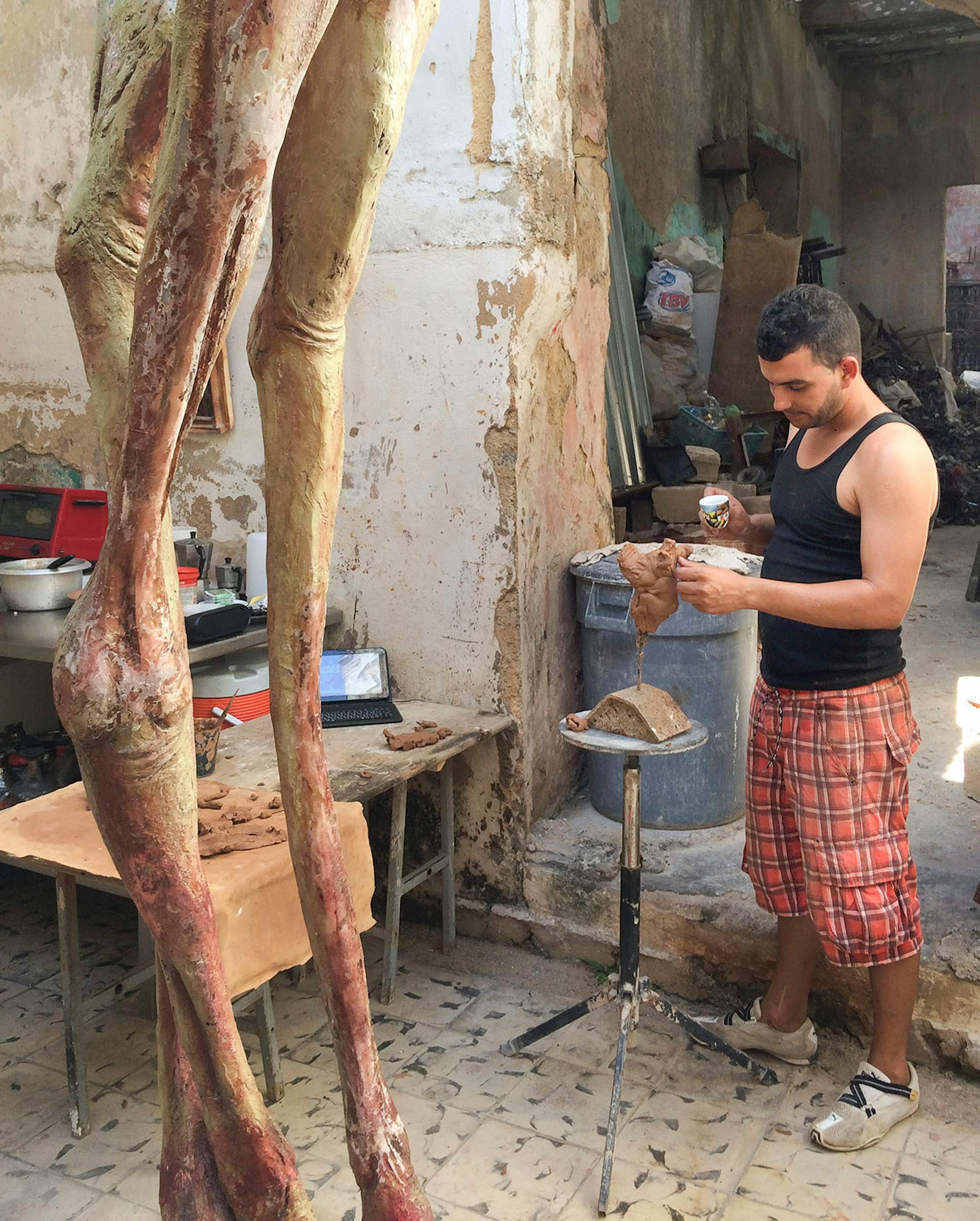 Inside the artist studios along the Rio San Juan in Matanzas. [ Photos by Amelia Rayno
The Minneapolis Star Tribune