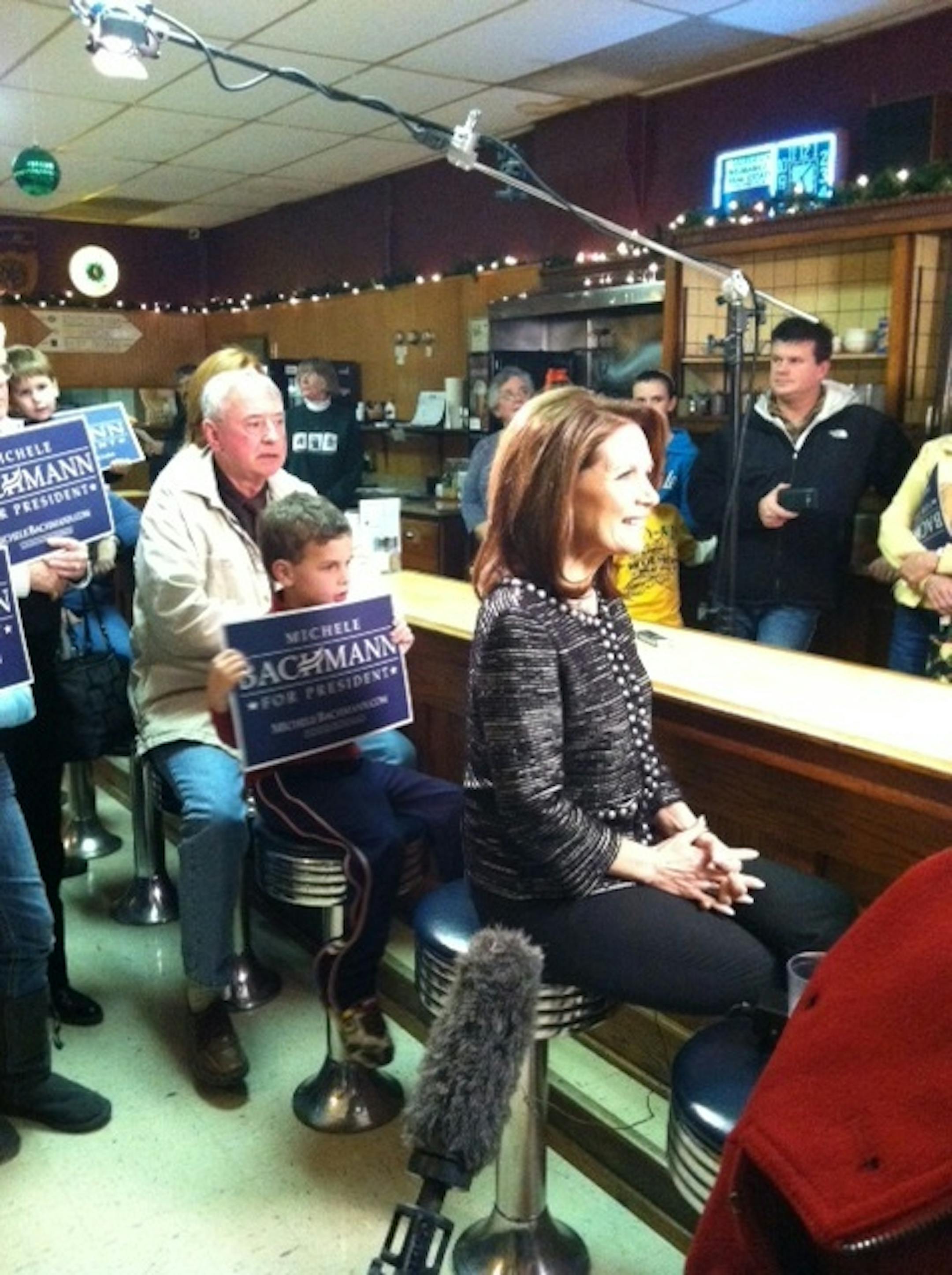 Bachmann at Northside Cafe in Winterset