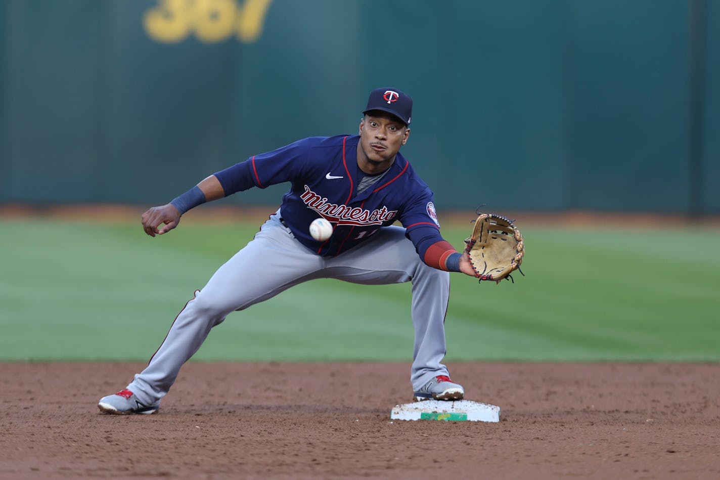 Twins shortstop Jorge Polanco