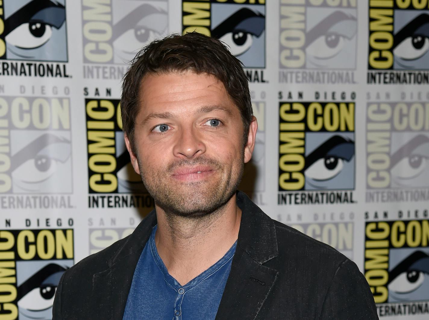 In July, "Supernatural" star Misha Collins attended Comic-Con International in San Diego.