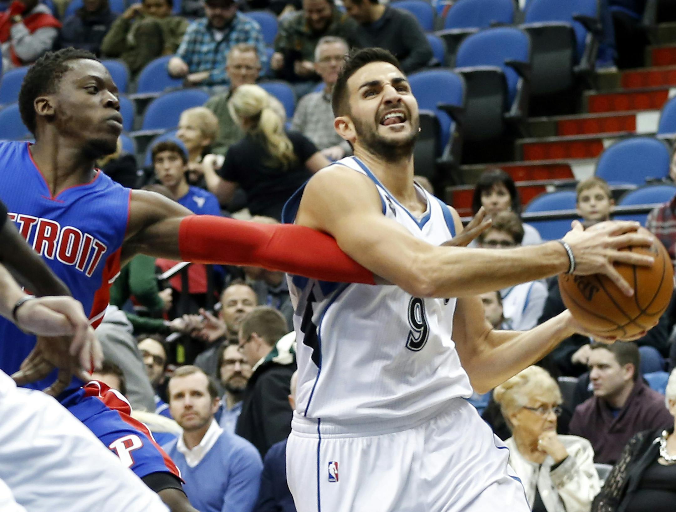 Wolves point guard Ricky Rubio