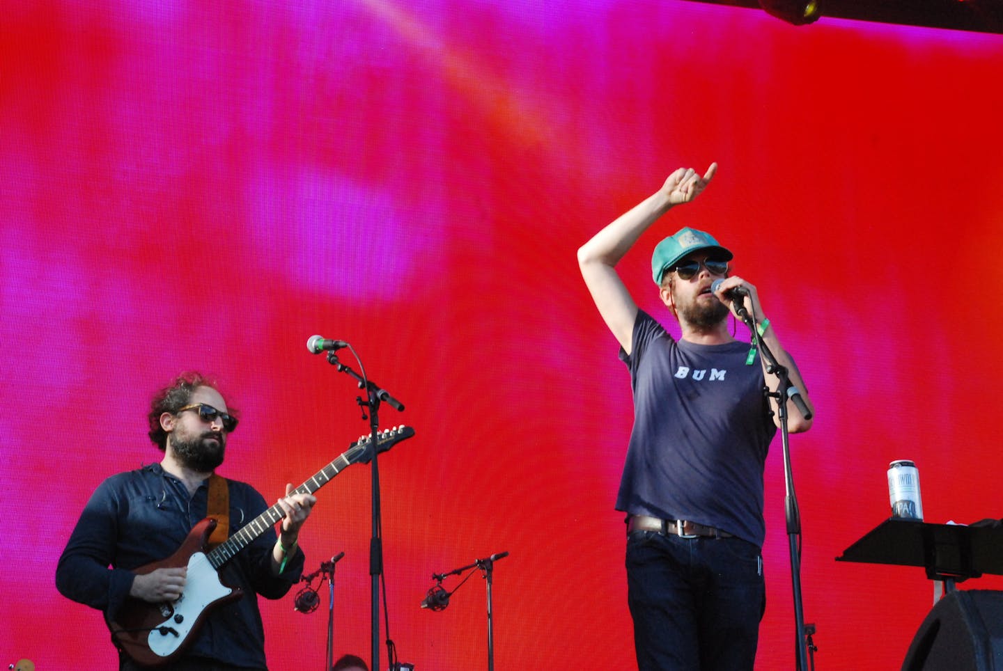 Will Oldham, aka Bonnie "Prince" Billy, performed Jerry Garcia's "Bird Song" as part of the "Day of the Dead" tribute Saturday at Eaux Claires.