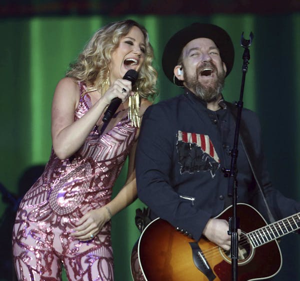 Sugarland plays the Minnesota State Fair grandstand on Friday.