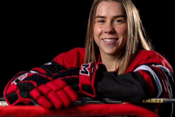Metro Player of the Year Josie St. Martin led the Stillwater girls hockey team in points even though she missed time while helping the United States w