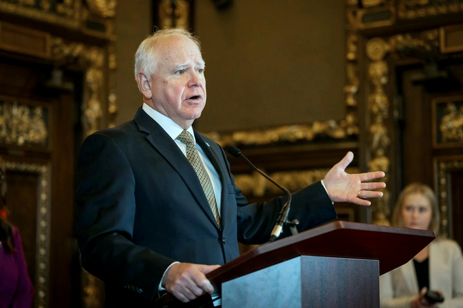 Gov. Tim Walz said the raid was "chaotic" and sparked confusion in a residential area.