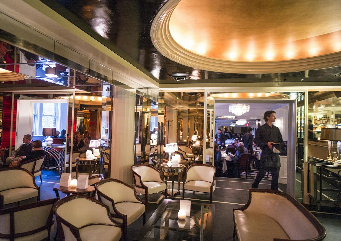 The Art Deco bar room is legendary and original.] At the Commodore, which boasts historical ties to F. Scott Fitzgerald and Sinclair Lewis, the soft opening provided an opportunity to fine tune the menu, drinks, and decor. Richard Tsong-Taatarii/rtsong-taatarii@startribune.com