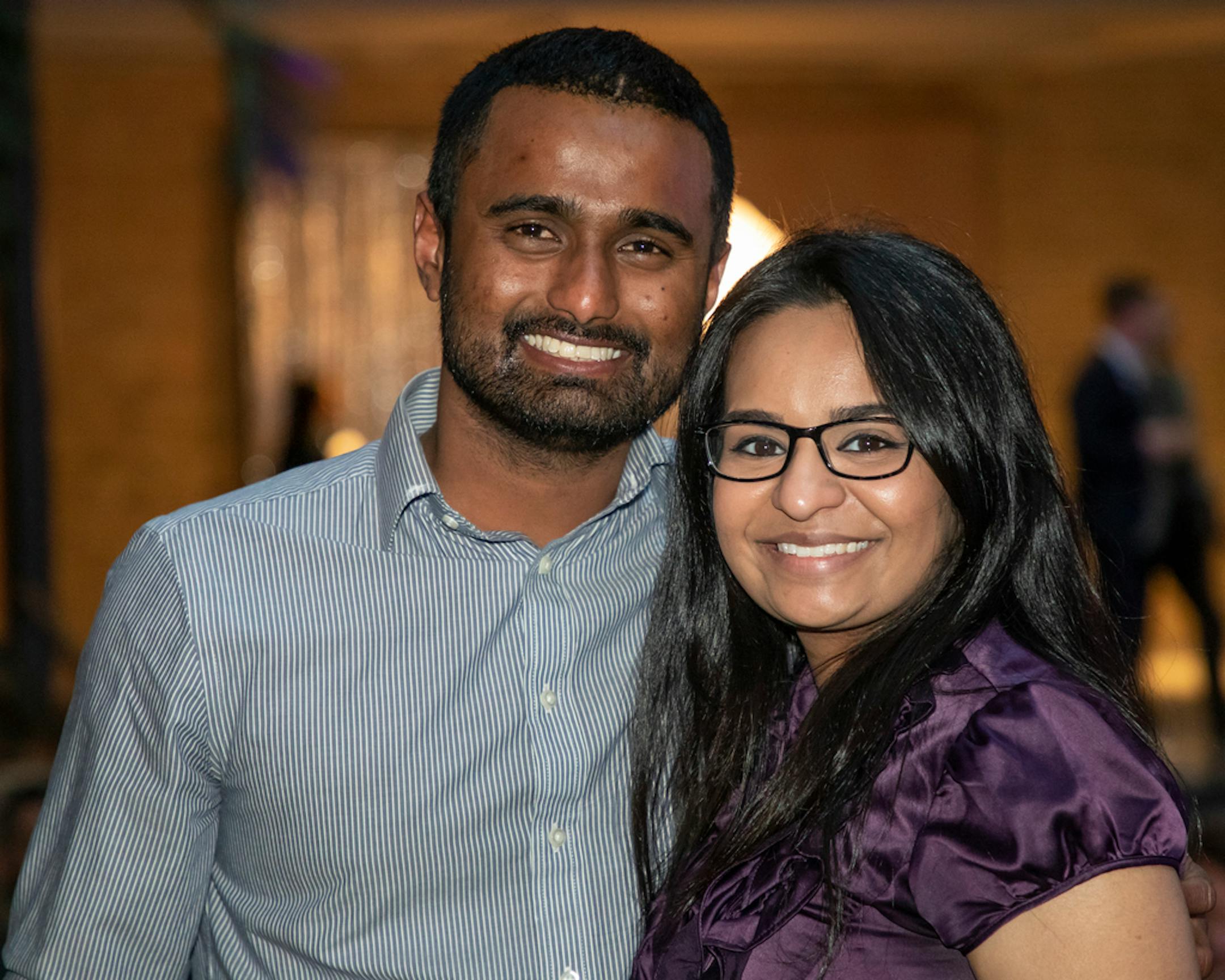 Ryan and Natasha Ramnauth.