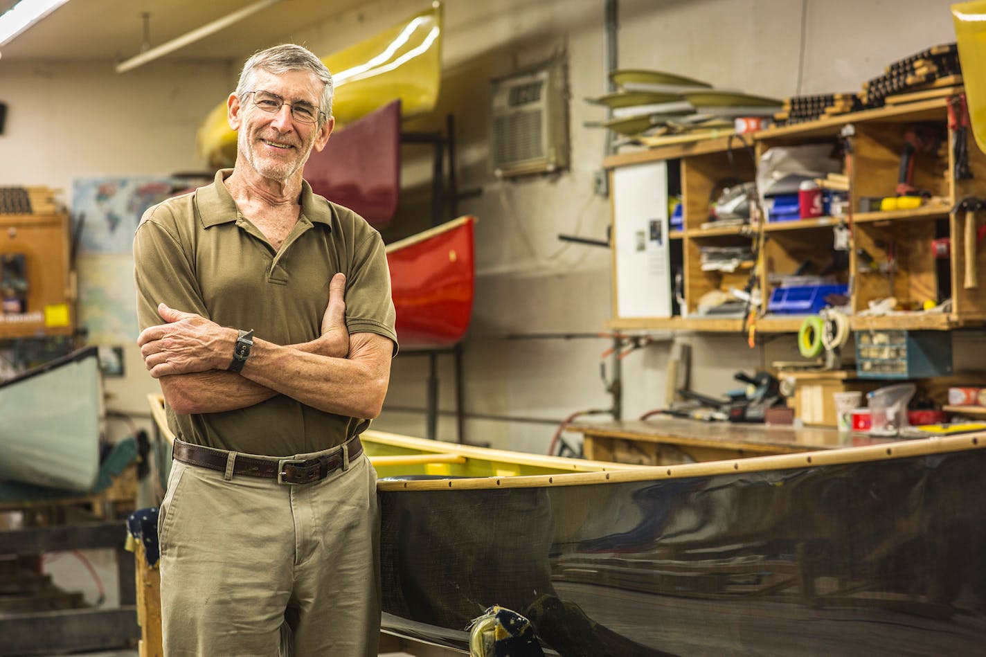 Mike Cichanowski credited Boy Scouts with igniting his passion for the outdoors -- and ultimately making watercraft.