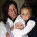 RENEE JONES SCHNEIDER � reneejones@startribune.com Montrose Minn. � 5/12/10 - Dannette Lund wanted to have a natural child birth with both of her 