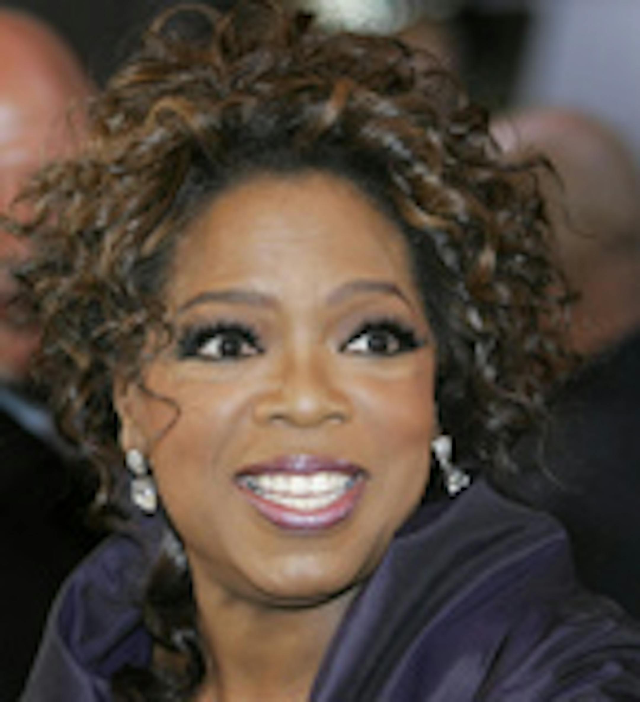 Oprah Winfrey takes the high road.