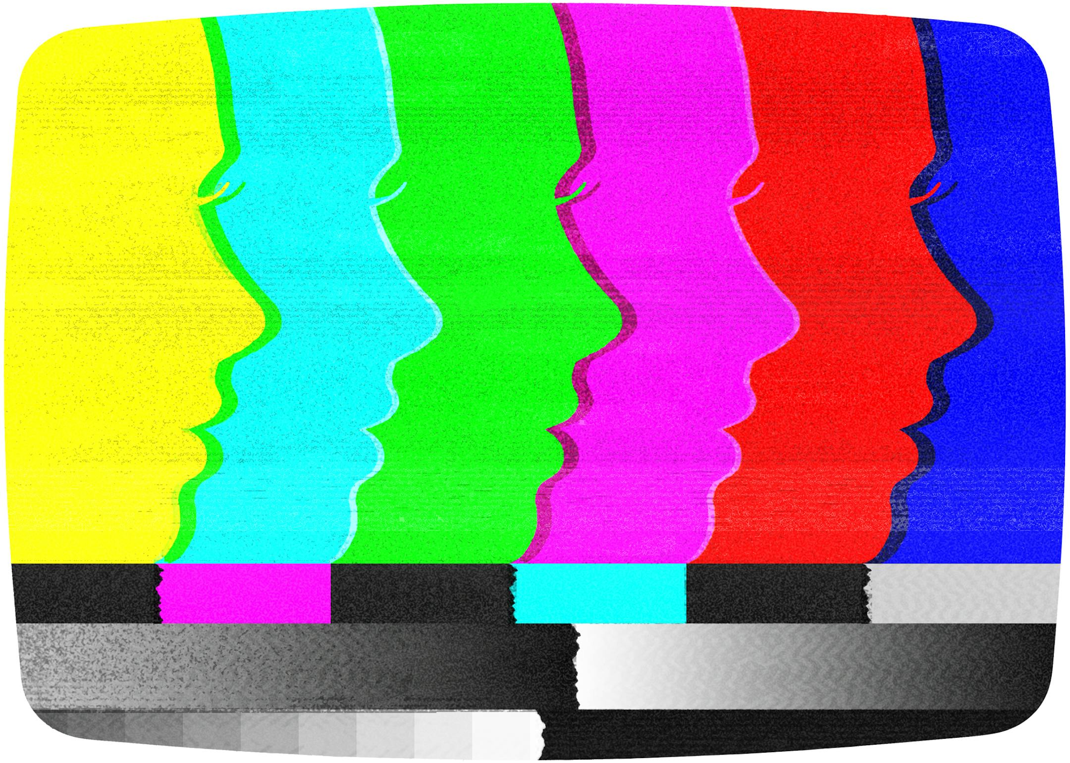 The changing face of television.