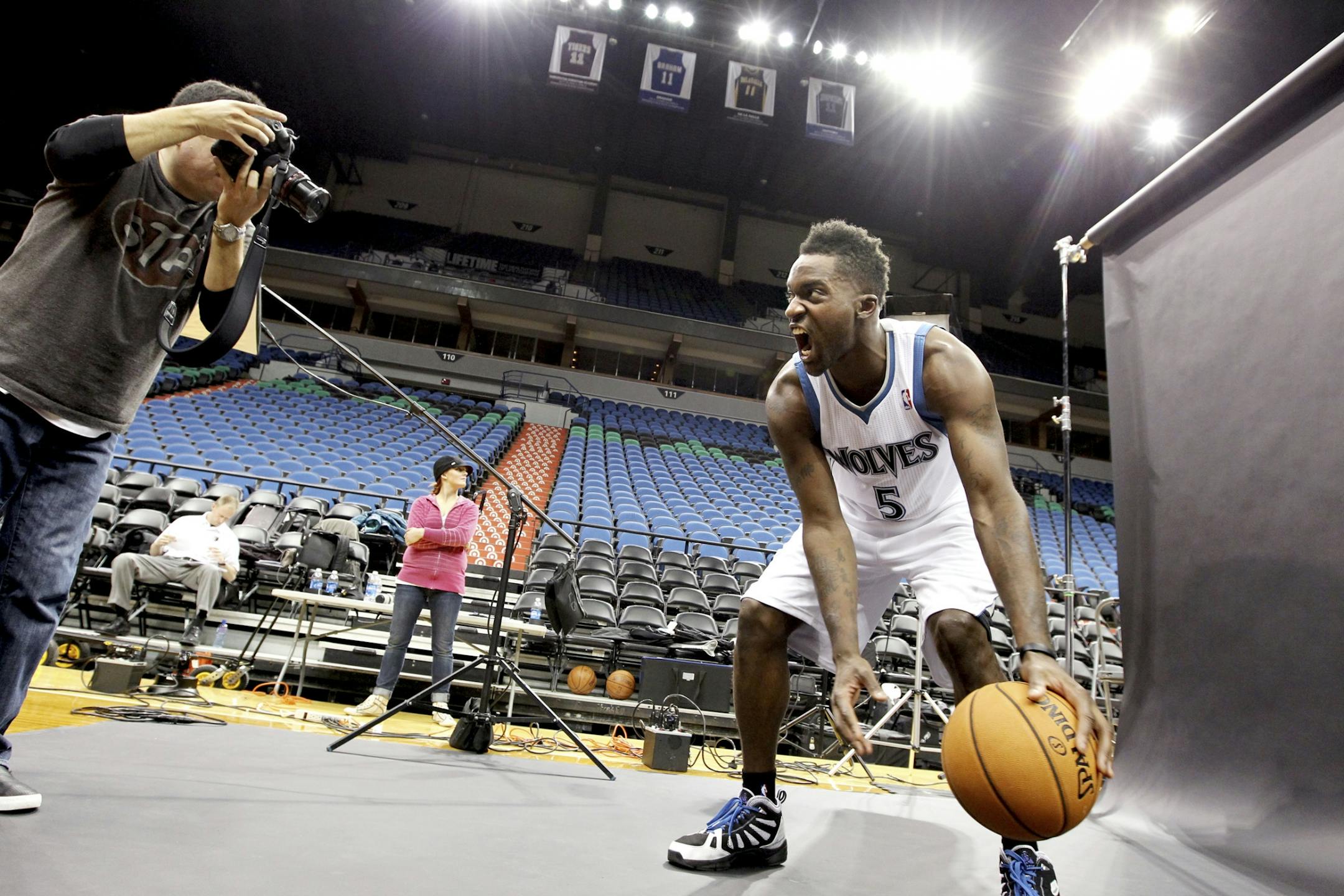 Martell Webster during a December photo shoot