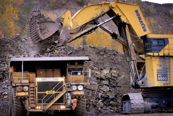 Cleveland Cliffs is expanding its United Taconite mine in Eveleth. (GLEN STUBBE/Star Tribune file photo)
