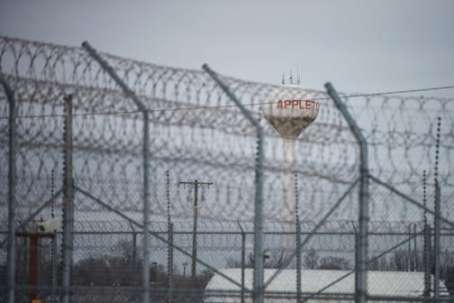 The prison is located just south of Appleton's commercial and residential district.