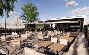A rendering of the new restaurant Layline in downtown Excelsior