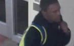 One of two men sought in a recent string of burglaries targeting Brooklyn Park area schools.