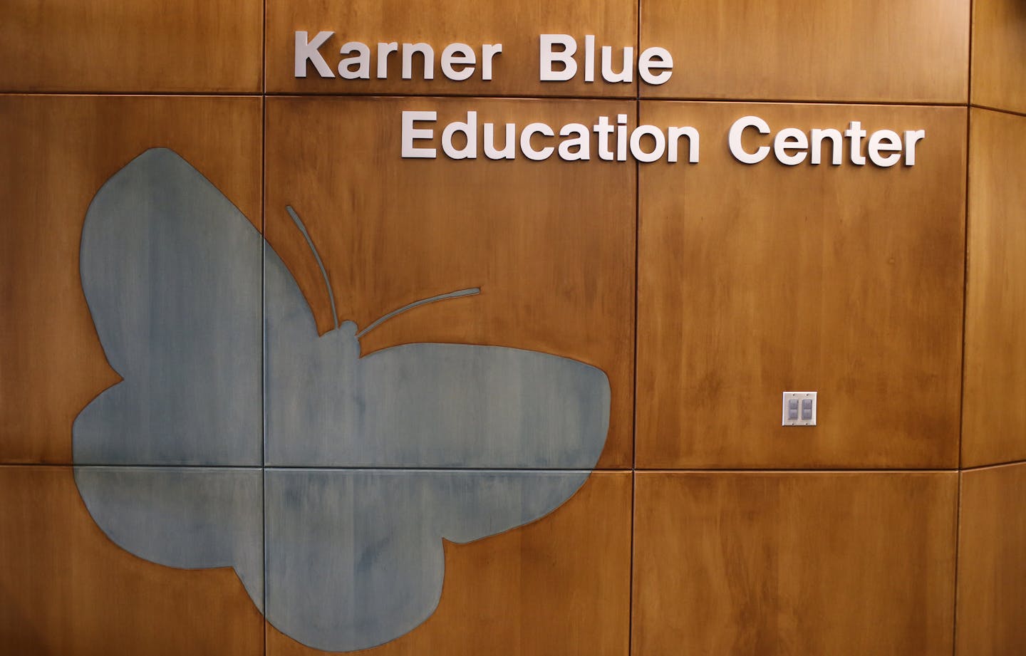 There is a nature theme at Karner Blue school in Circle Pines, Minn. which was named after the endanger blue butterfly. Photographed on Wednesday, September 24, 2014. ] RENEE JONES SCHNEIDER &#x2022; reneejones@startribune.com