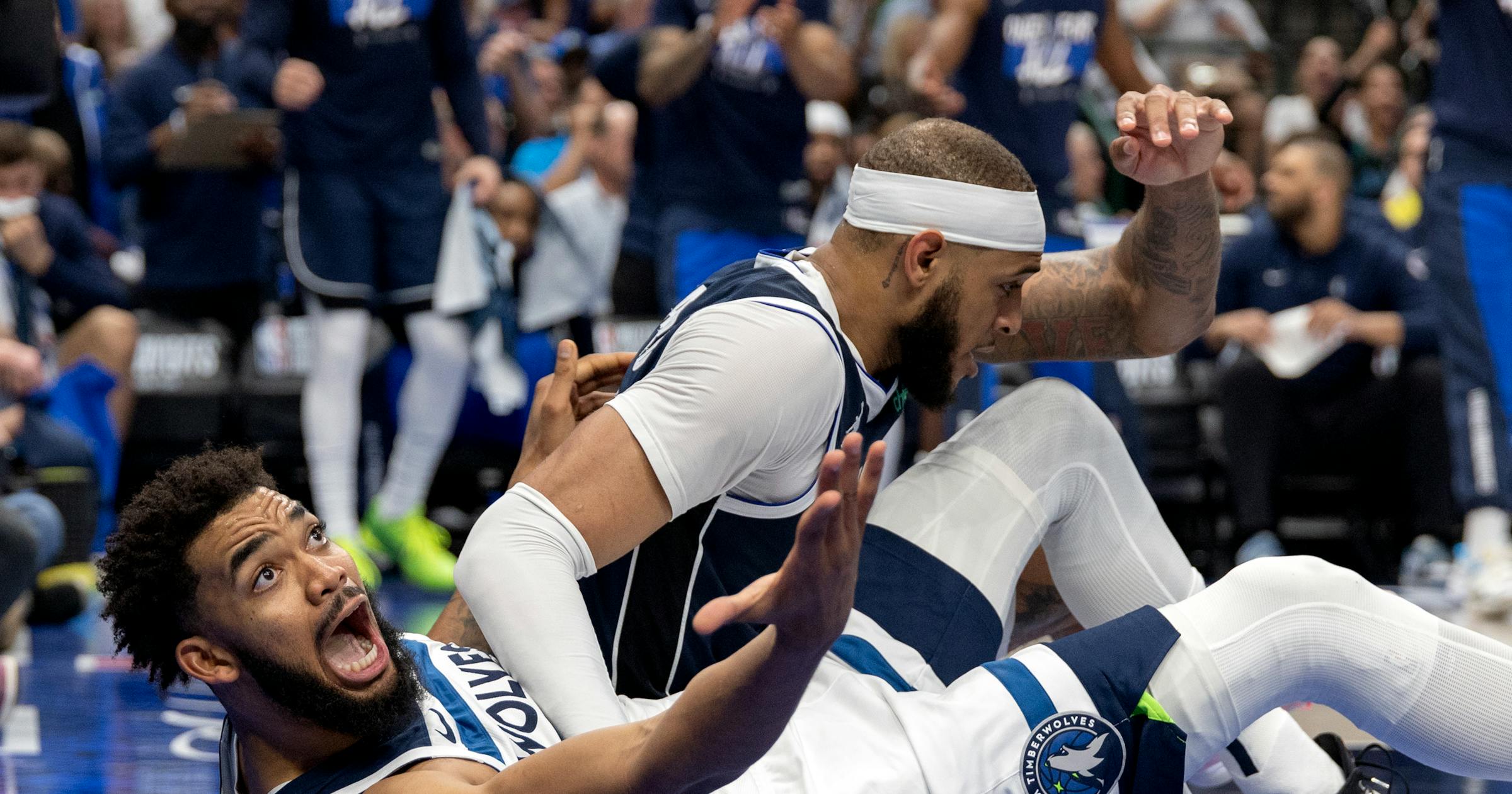 Timberwolves escape Dallas with their first win in the Western Conference Finals, beat the Mavericks 105-100 Timberwolves escape Dallas with their first win in the Western Conference Finals, beat the Mavericks 105-100