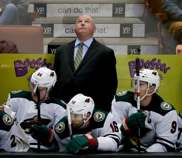 Wild coach Bruce Boudreau is reminding his players every day that they haven't won anything yet.
