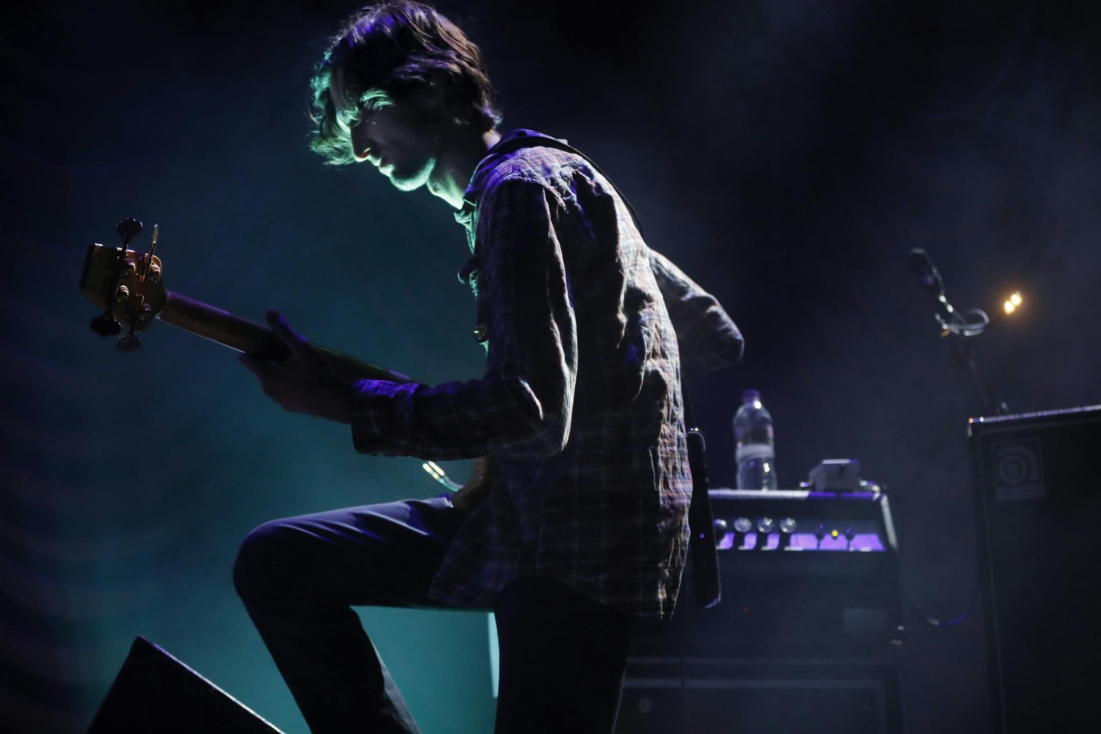 Wylie Gelber played bass. Dawes, a noteworthy favorite here in town, opened for the Kings of Leon.