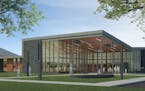 Brooklyn Park library, provided rendering