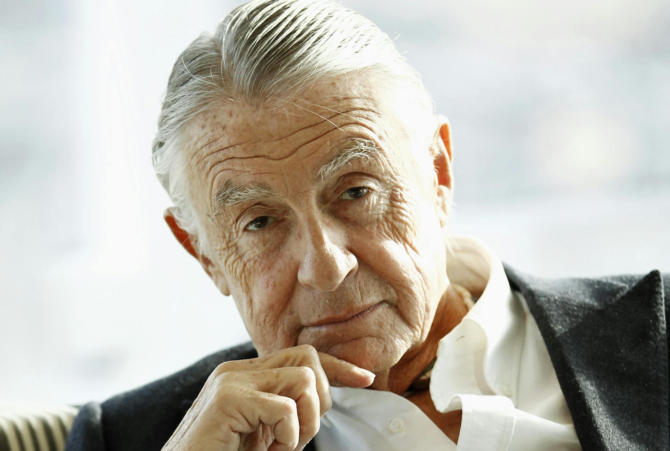 FILE - In this March 15, 2010 file photo, director Joel Schumacher poses for a portrait in Las Vegas. A representative for Schumacher said the filmmaker died Monday, June 22, 2020, in New York after a year-long battle with cancer. He was 80. (AP Photo/Matt Sayles, File)