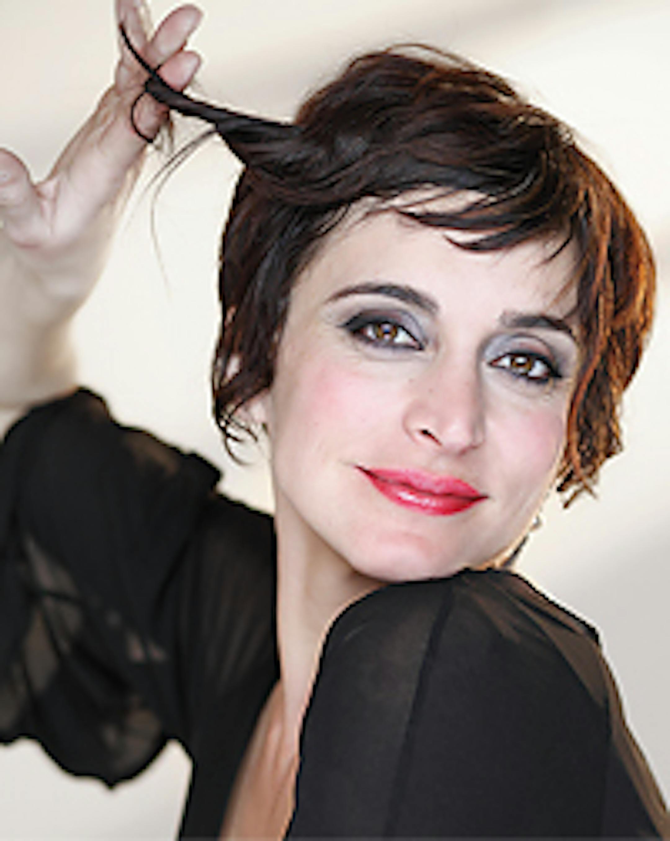 Nela Lucic is one of 365 Italian women photographed for the "365D" exhibit now at Icebox Gallery