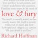 "Love & Fury" by Richard Hoffman