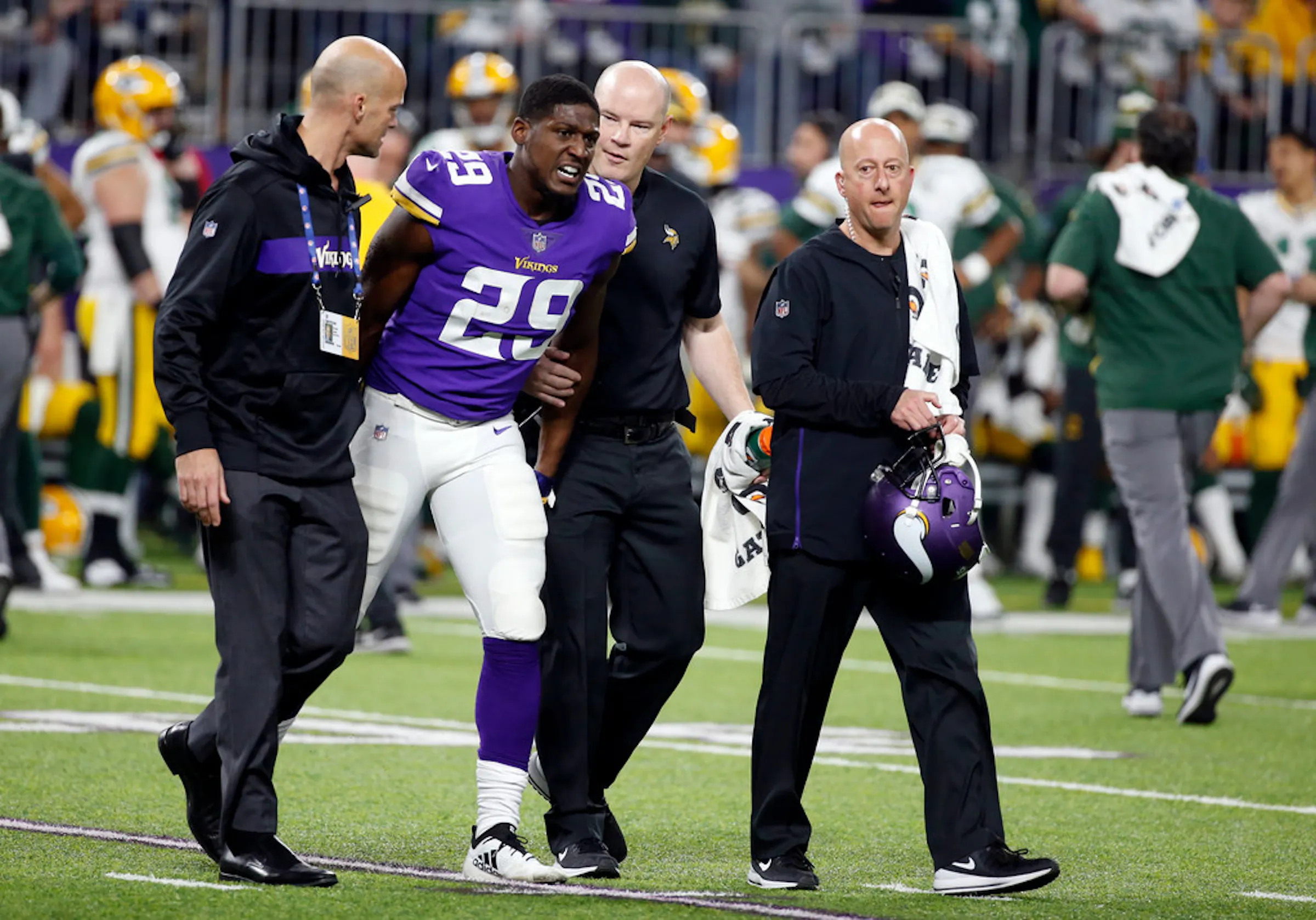 Would the Vikings consider trading Xavier Rhodes?