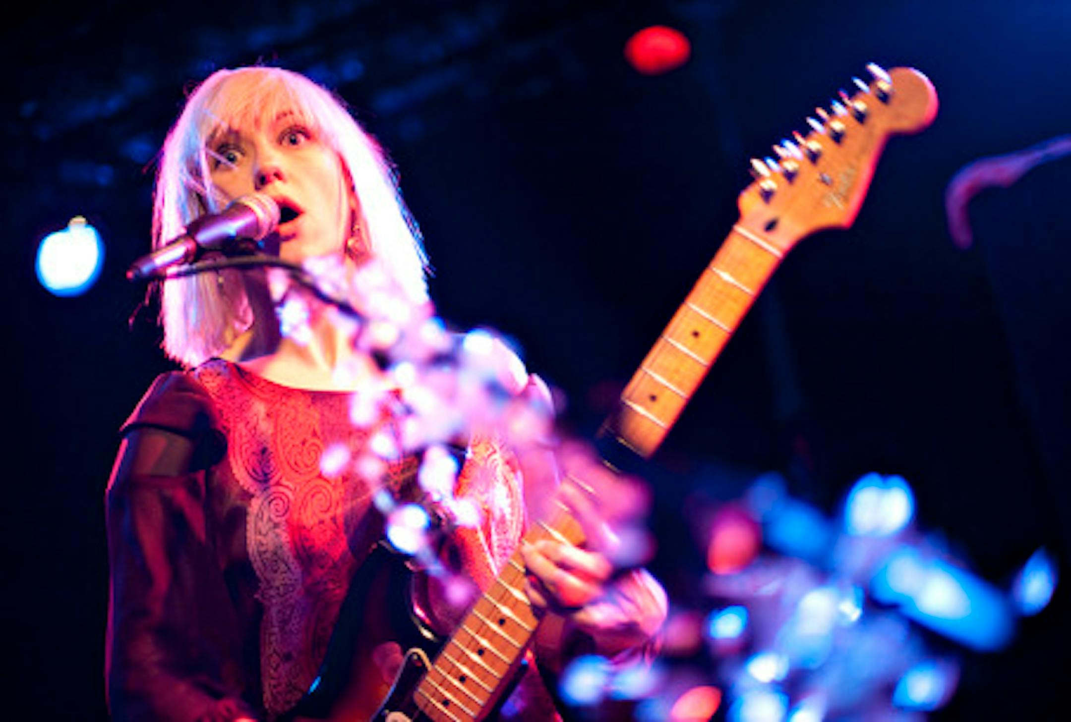 Ritzy Bryan and the Joy Formidable impressed a sold-out crowd Wednesday at 7th Street Entry. / Photo by Leslie Plesser