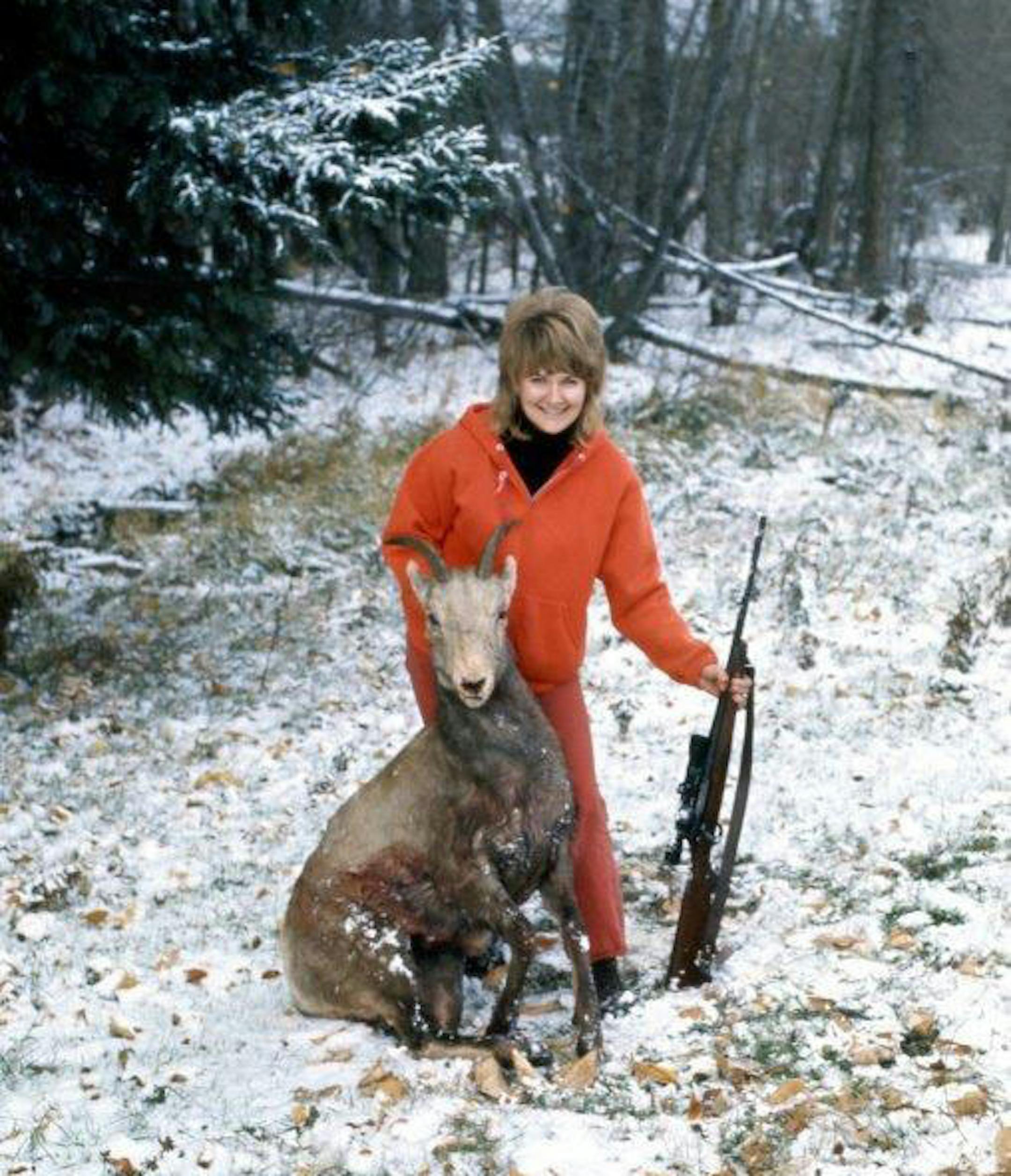 1975, Cheryl Gronberg, for Outdoors. Weekend.