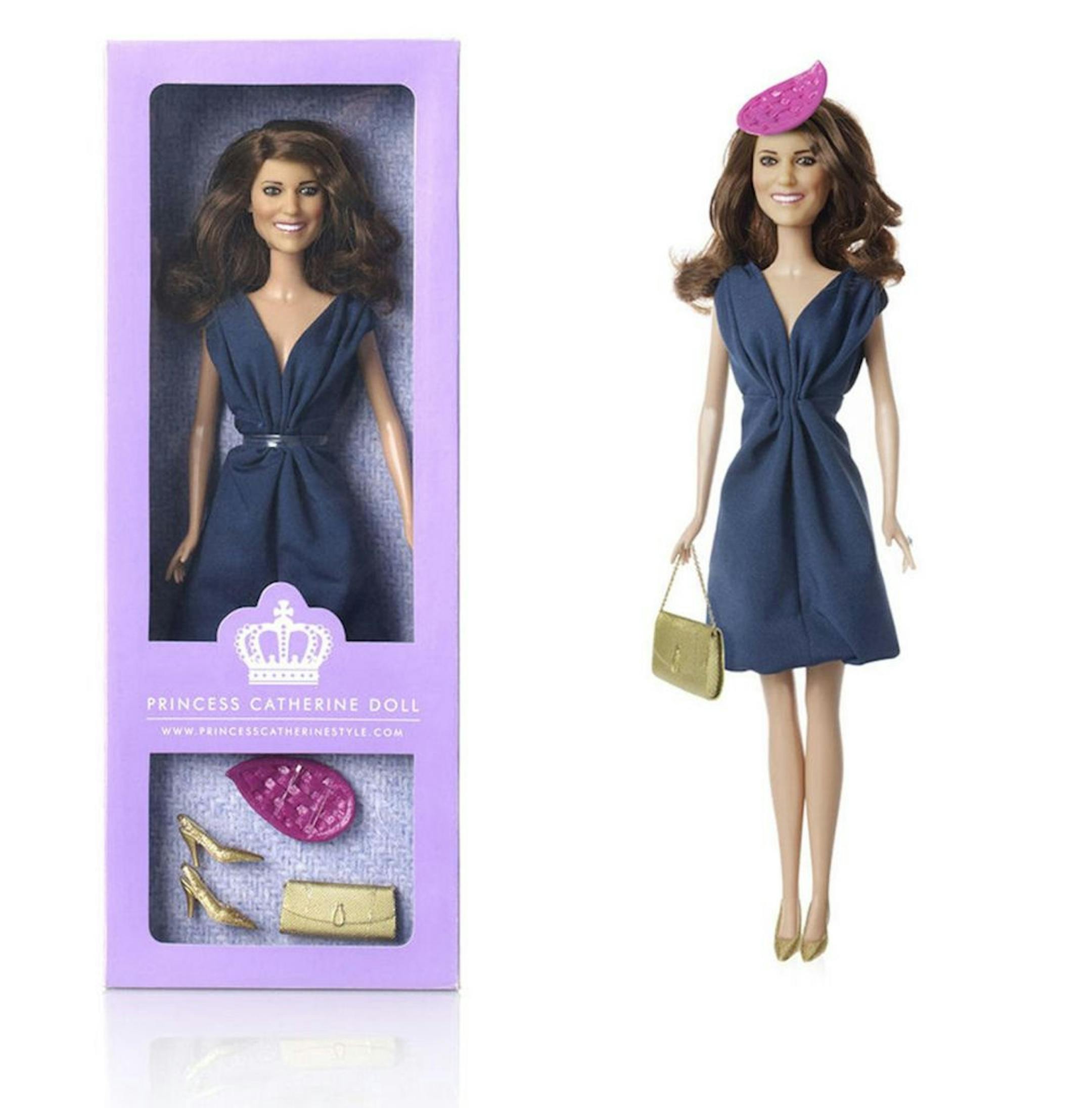 This undated photo made available by Arklu shows their Princess Catherine Doll which is fashioned to resemble Kate Middleton who is set to marry Prince William later this month on April 29. (AP Photo/HO, Arklu) NO SALES, EDITORIAL USE ONLY