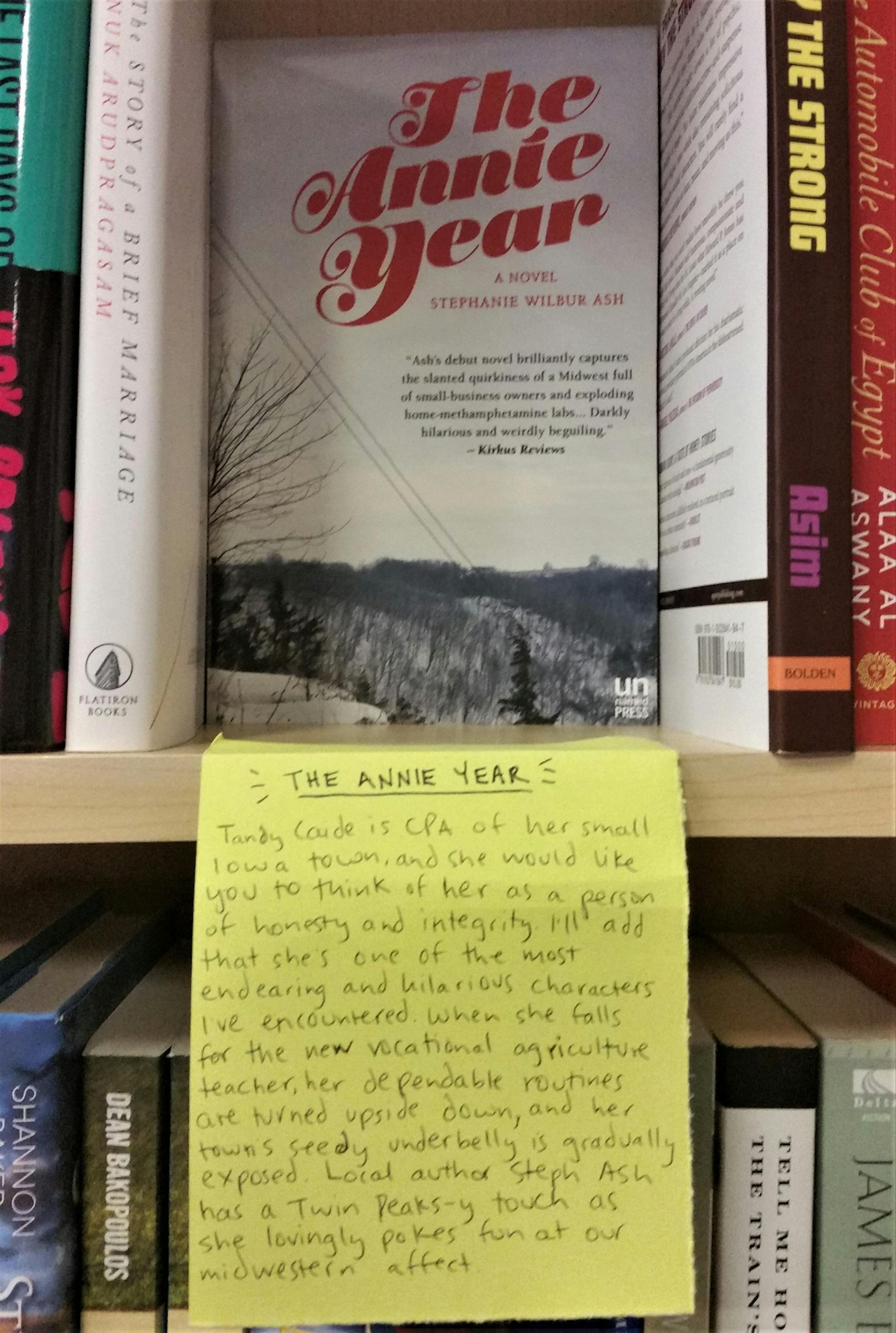 Shelftalker from Moon Palace Books.