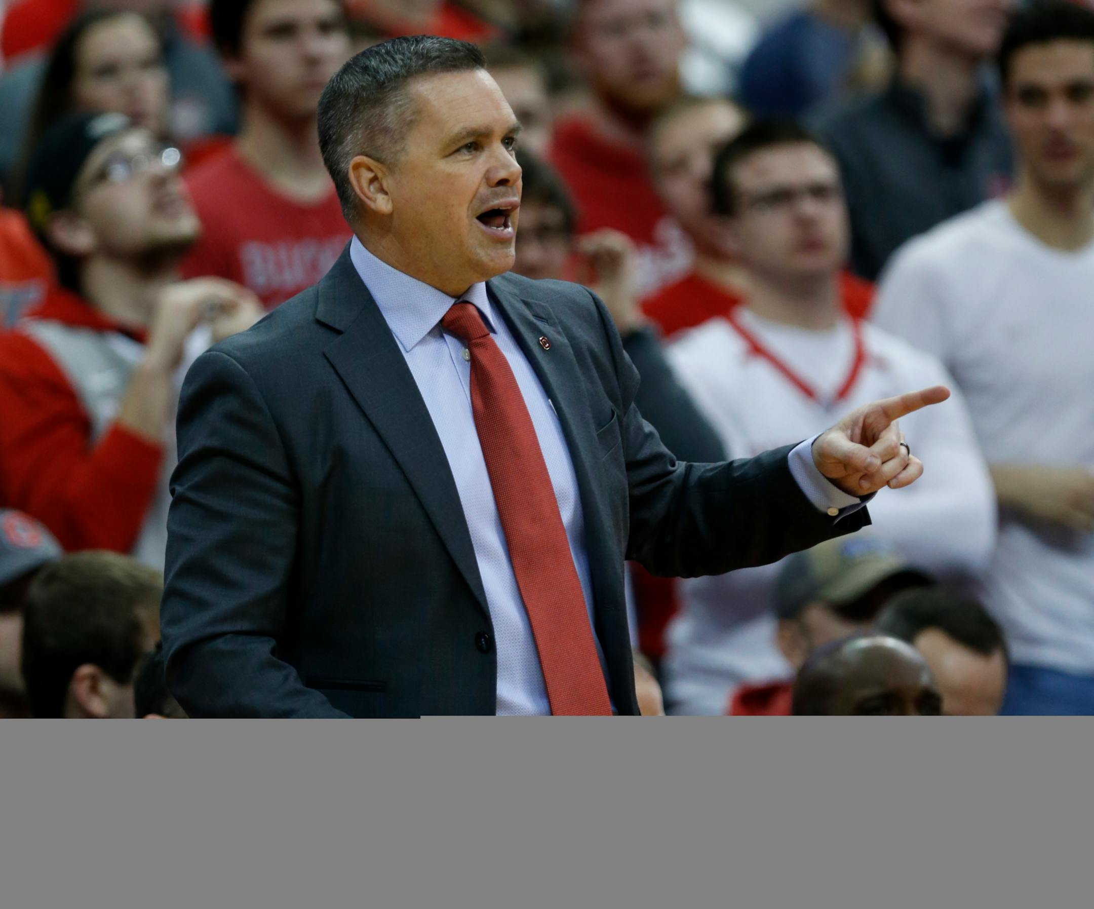 Ohio State coach Chris Holtmann