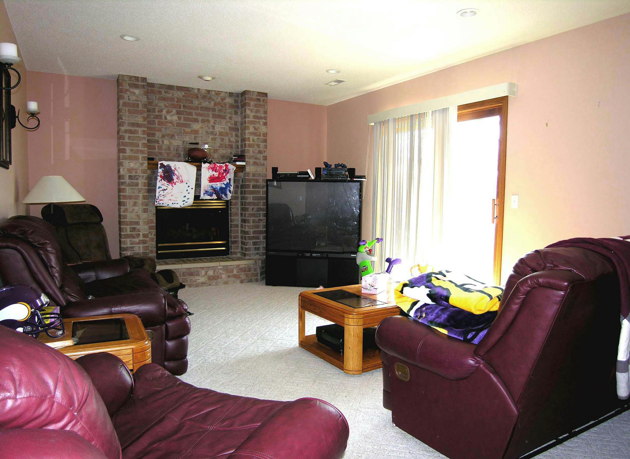 Before: There was just too much furniture.