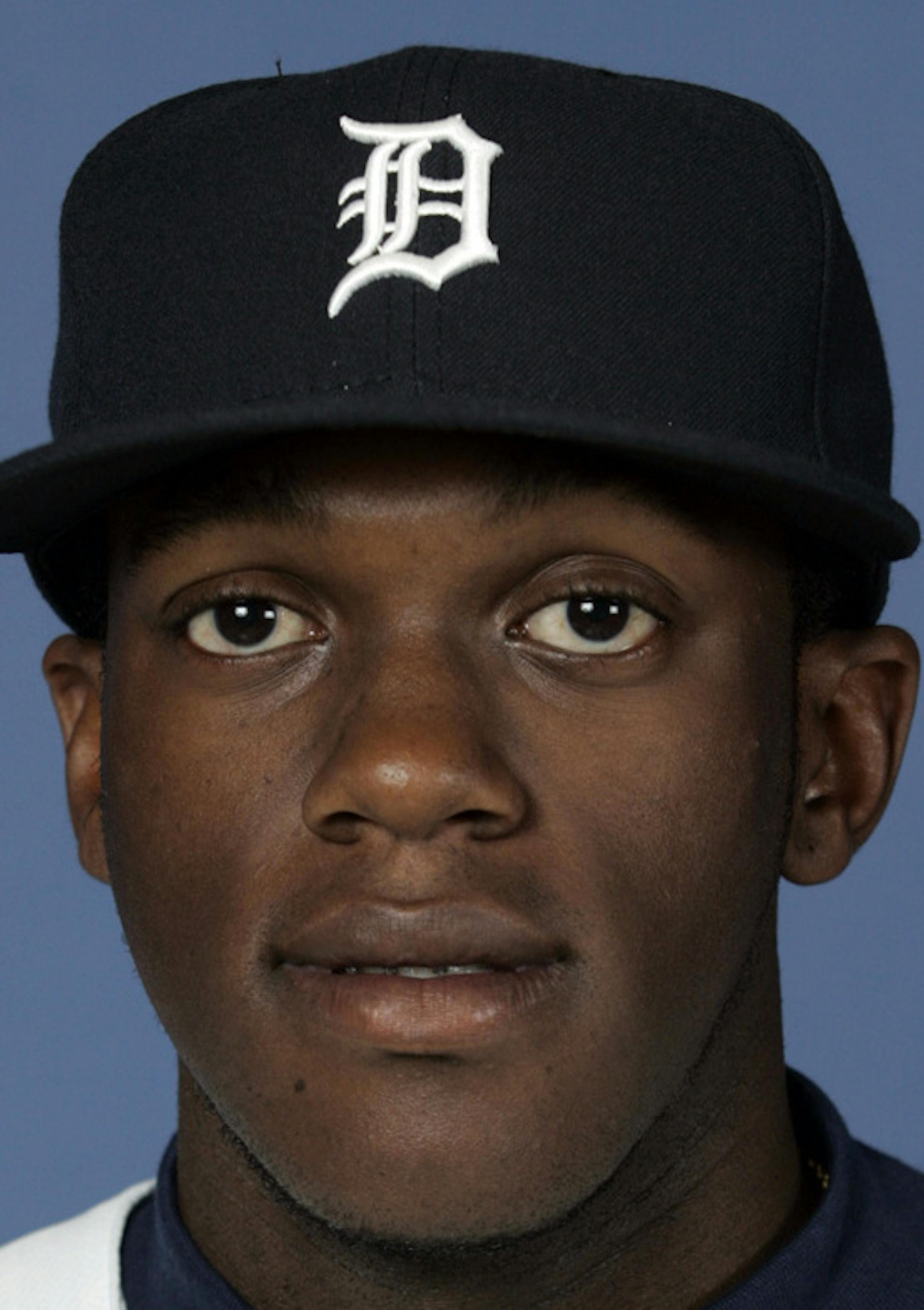 This is a 2007 file photo of Cameron Maybin of the Detroit Tigers baseball team. The Tigers reached a preliminary agreement to acquire Miguel Cabrera and Dontrelle Willis from the Florida Marlins for a package of six players. Florida would get left-hander Andrew Miller, outfielder Maybin and four other prospects, a baseball official with knowledge of the talks said Tuesday, Dec. 4, 2007, on condition of anonymity because the deal had not yet been finalized. (AP Photo/Duane Burleson) ORG XMIT: NY