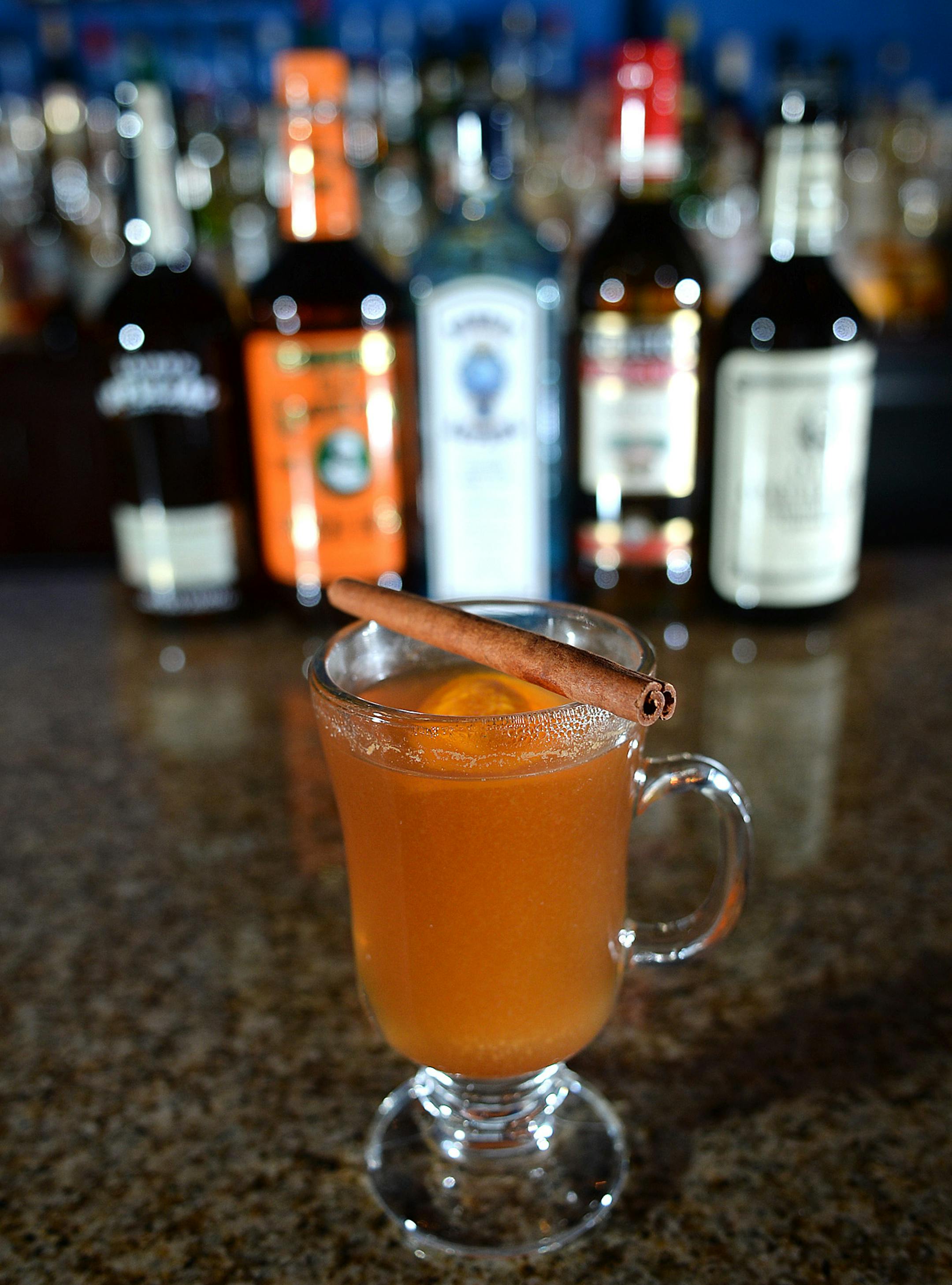 Saffron's mulled cider. ] (SPECIAL TO THE STAR TRIBUNE/BRE McGEE) **mulled cider