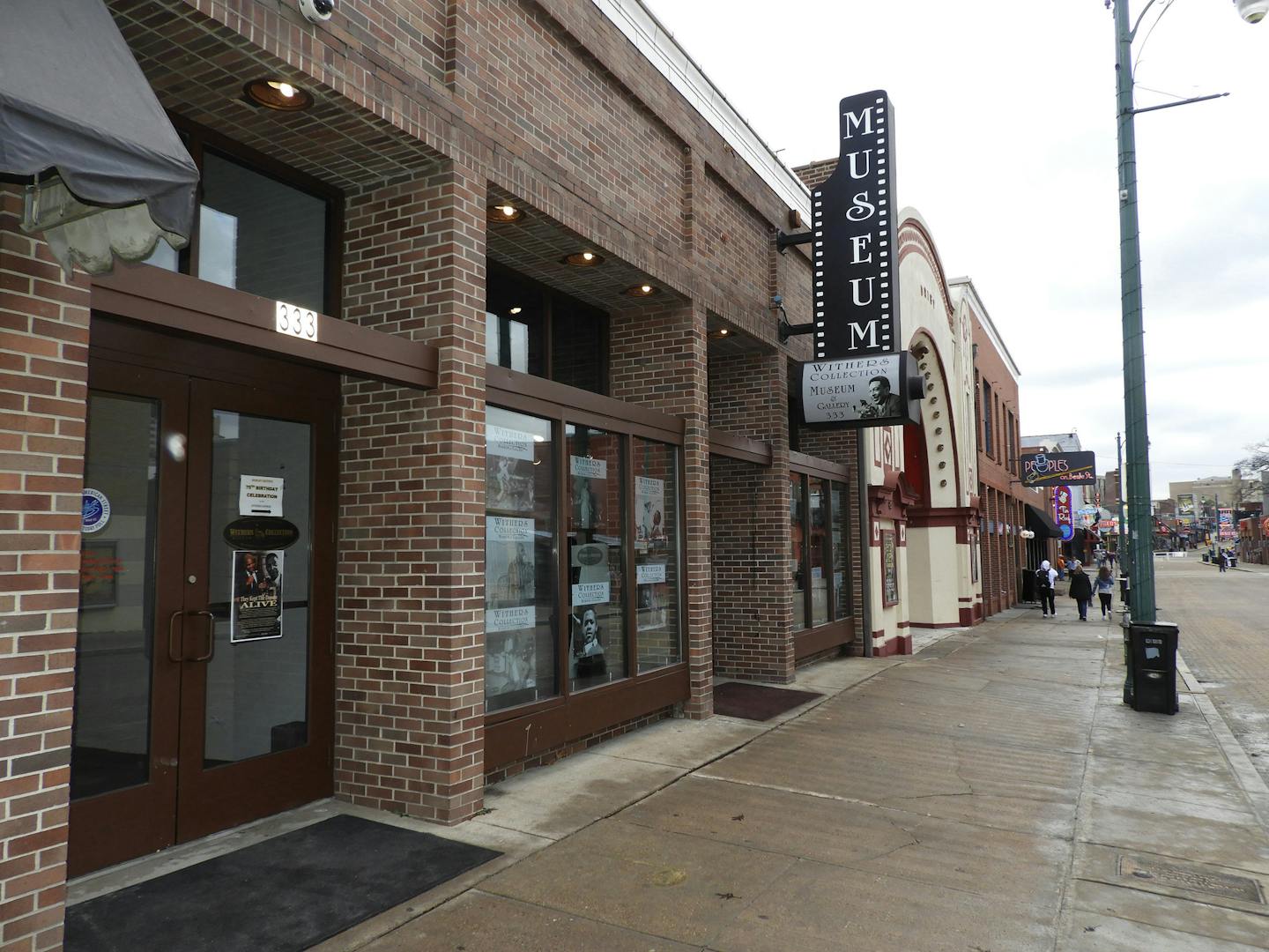 Located along Memphis' famed Beale Street, the Withers Collection museum displays just a fraction of Ernest Withers' photos. His images cover several key events of the civil rights movement, including the life and death of Martin Luther King, Jr. (Jay Jones/Chicago Tribune/TNS)