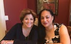 Sally Mainquist, left, helped place financial professional Ruth Faalele in her job — from Faalele's native Australia.