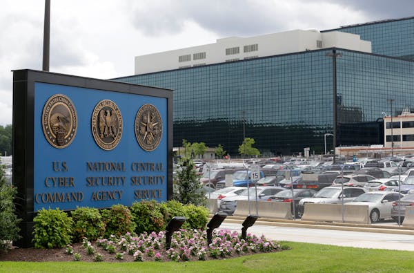 The National Security Agency (NSA) campus in Fort Meade, Md., in 2013. 