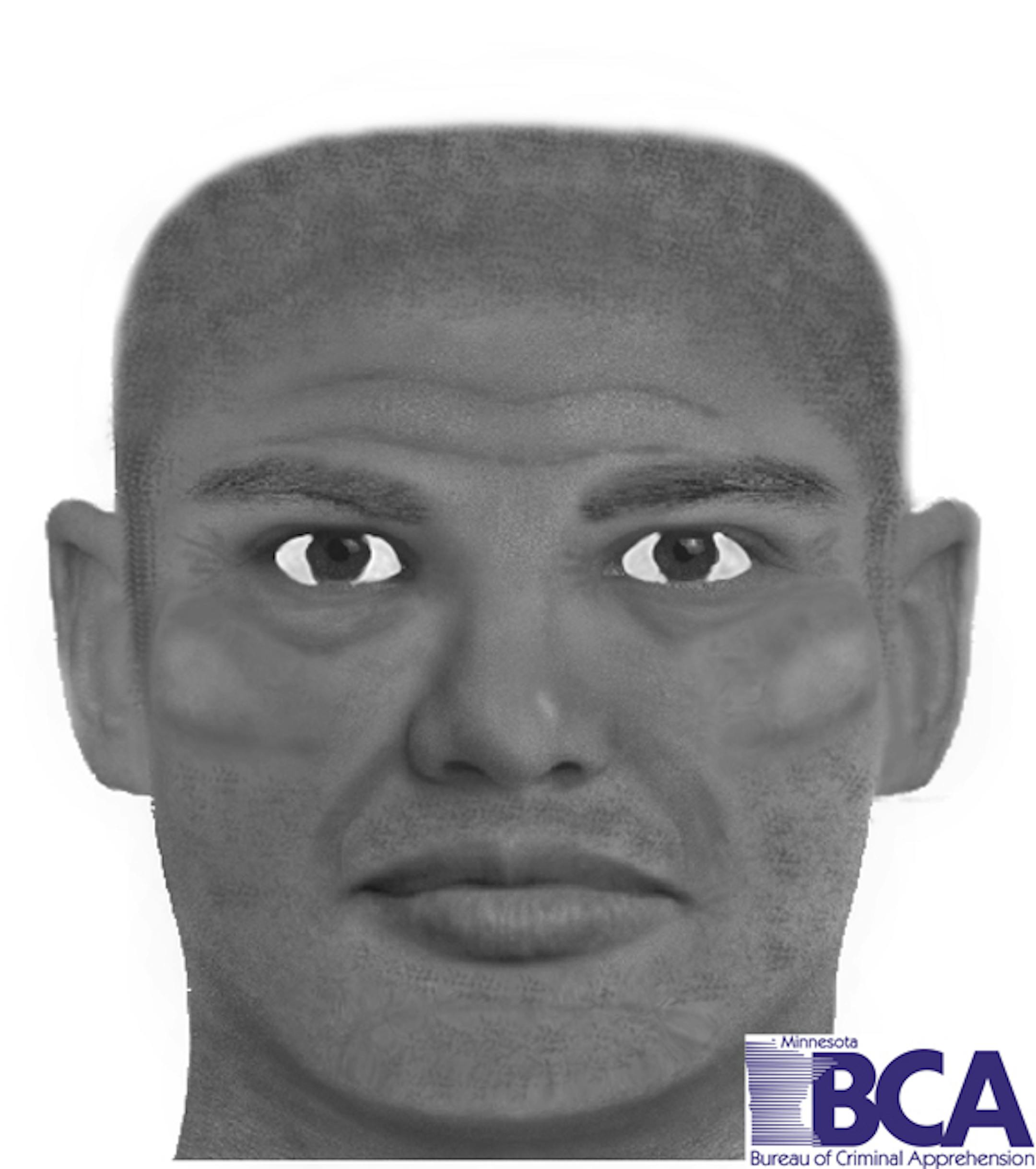 This sketch was released by Minneapolis police in hopes of finding a suspect in a sexual assault reported shortly before dawn on Nov. 19 near West River Parkway in Minneapolis.